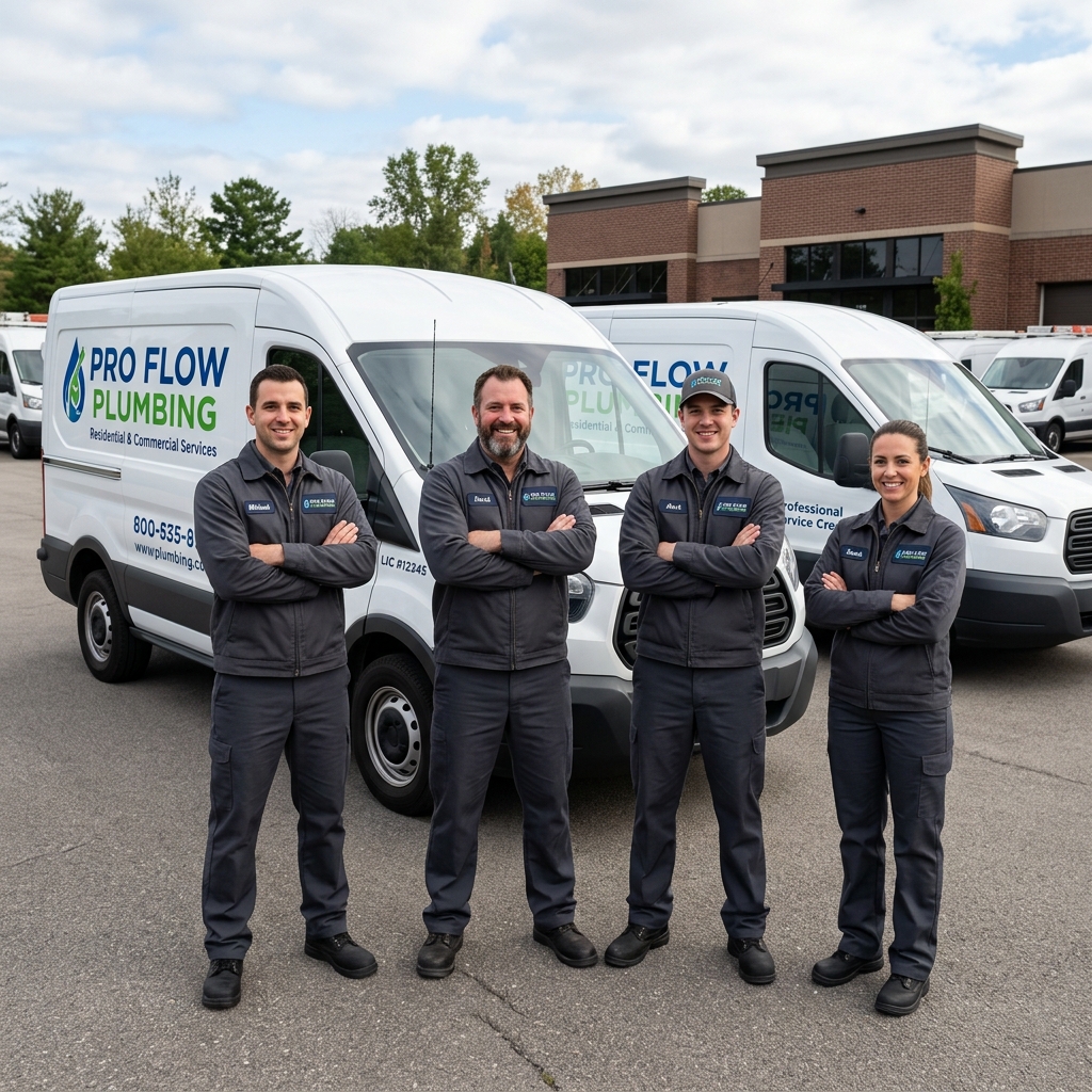 Plumbing Company Colorado dispatch team in uniform
